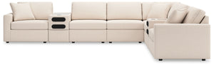 Modmax - Oyster - 8-Piece Sectional With 2 Audio System Consoles