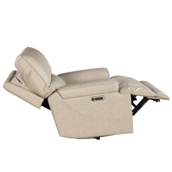 Whitman - Powered By Freemotion Cordless Power Recliner (Set of 2) - Verona Linen
