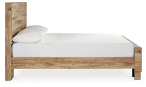 Hyanna - Tan - Full Panel Bed