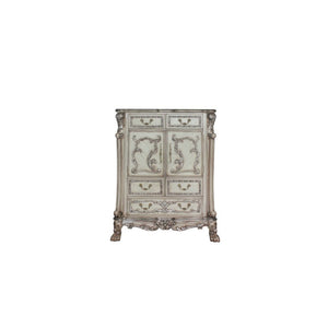 5 Drw, 2 Wood Door (Inside: Hanging Rod, 2 Shelves & 2 Drw) Drawer: GLIDE Center Metal (Ball Bearing