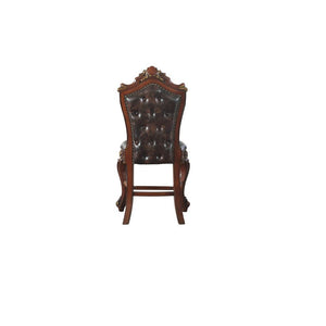 Picardy - Counter Height Chair (Set of 2) - Cherry Oak & PU