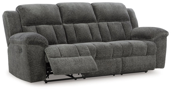 ultra-soft upholstery keeps everyone cozy as you lounge with family or guests. In a neutral hue