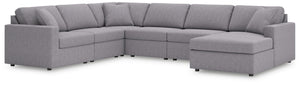 Looking cool and contemporary is great. But when it comes down to it, youâ€™re all about low-maintenance lounging. With the performance fabric on this sectional with chaise, cleaning spills is a breeze. Its customizable modular design caters to your ever-