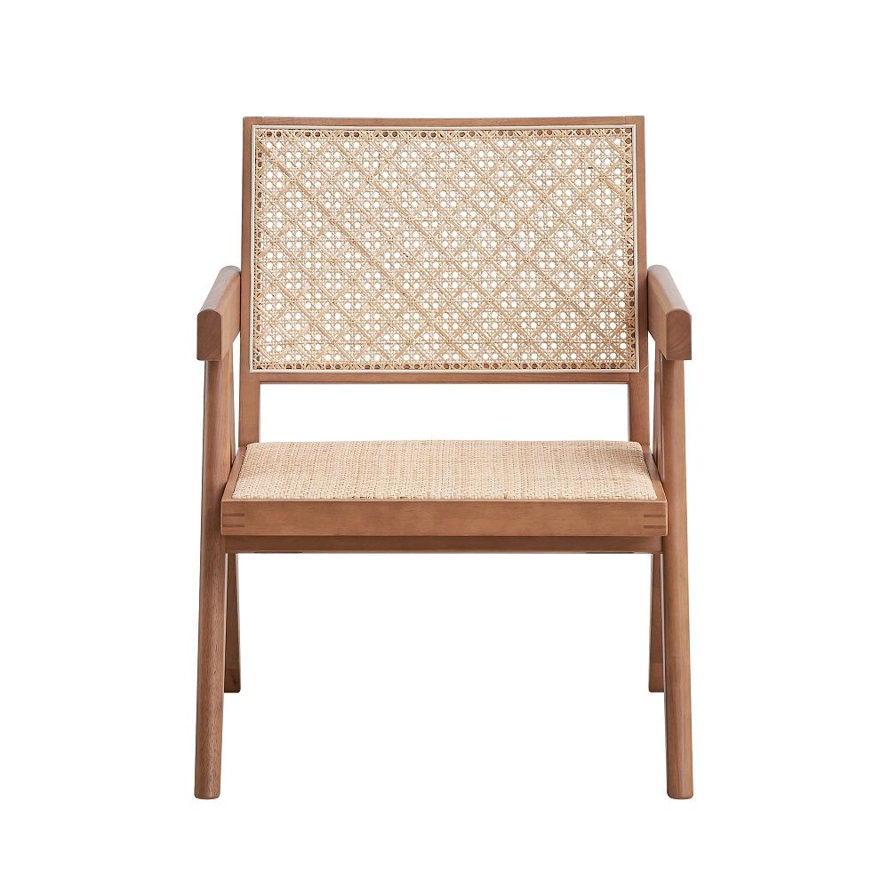 Natural Finish StyleRattan Seat & Back Cushion