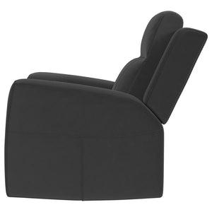 Brentwood - Upholstered Recliner Chair - Dark Charcoal