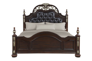  meticulously crafted from solid poplar and premium birch veneers for long-lasting beauty and durability. Its rich
