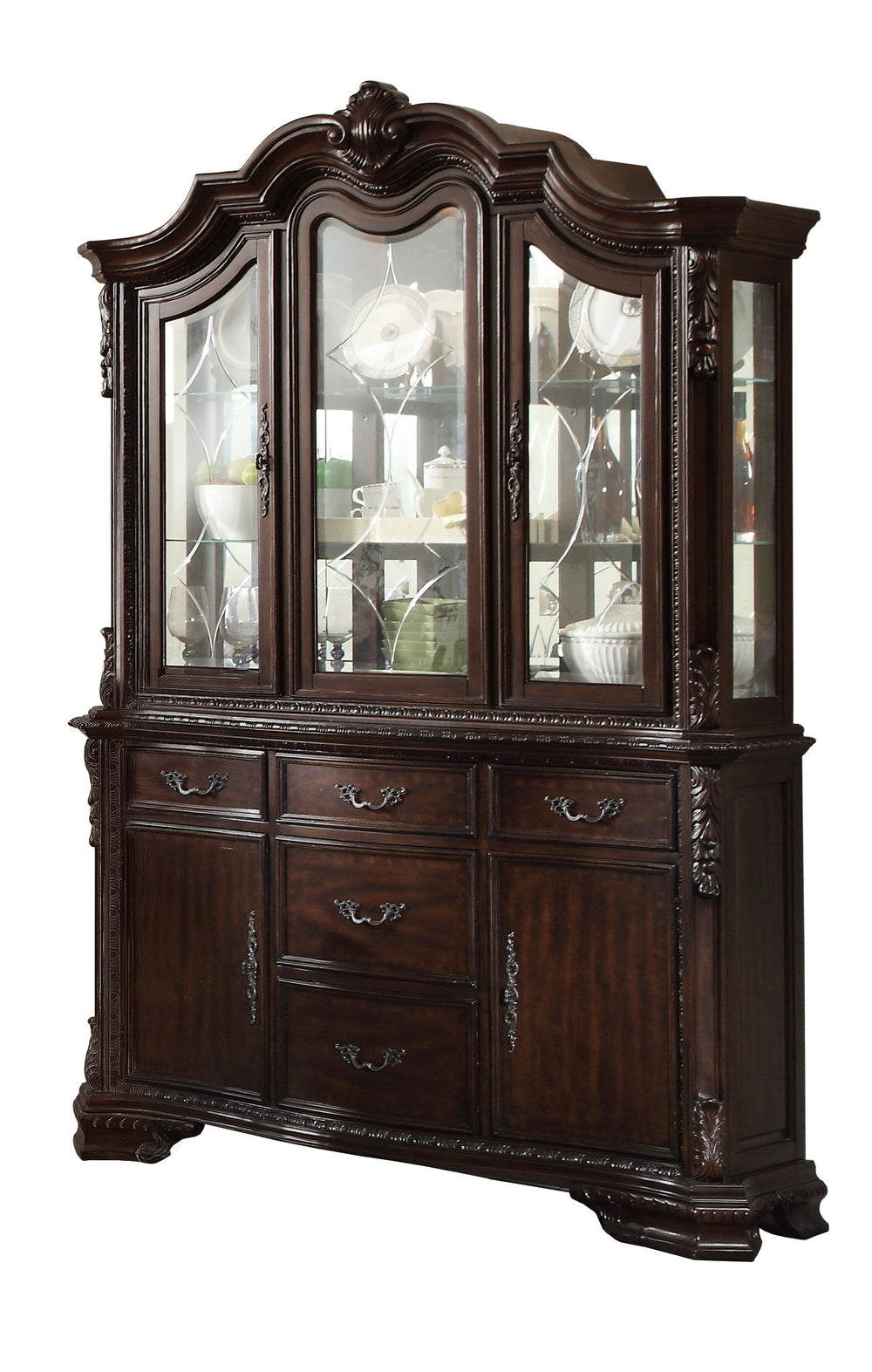 Kiera Buffet & Hutch<h4><b>Kiera - Buffet - Cherry</b></h4> <table width="100%"><colgroup><col style="width: 30%"> <col style="width: 70%"> </colgroup> <tbody> <tr> <td>Dimensions</td> <td> 60.00"L x 18.00"D x 38.25"H</td> </tr> <tr> <td>Weight</td> <td> 