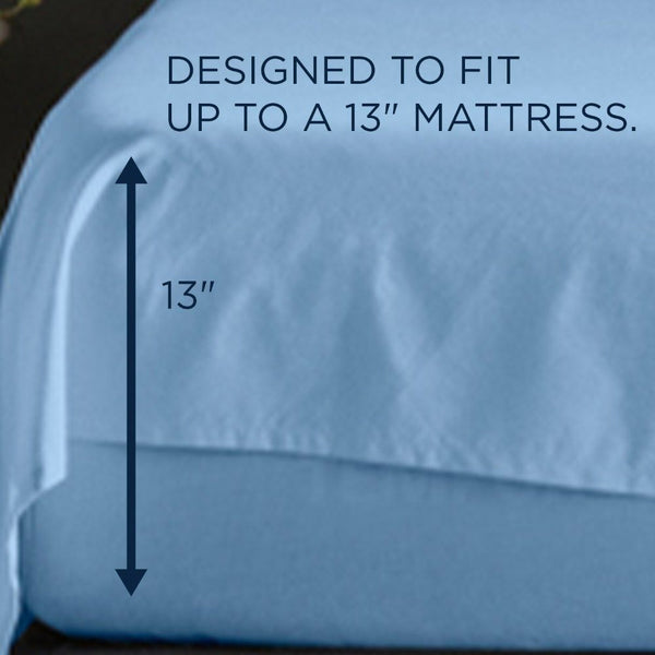 Linens - Tempur ProAir Sheet Set - Blue Azure - King