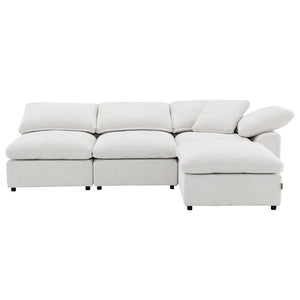 Naveen - Modular Ottoman - Ivory