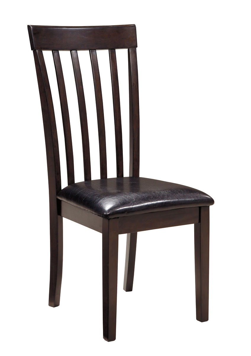 Made with select birch veneer and hardwood solids in a transitional dark brown finish with gray undertones. Compact table seats four and includes drop leaves for multi-function. <h4><b>Hammis - Dark Brown - Round DRM Drop Leaf Table</b></h4> <table width=