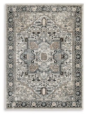 Fill your living space with natural charm and timeless sophistication. With its vintage-inspired medallion pattern, this accent rug can be displayed in a variety of interiors from traditional to boho chic. The meticulously woven construction boasts durabi
