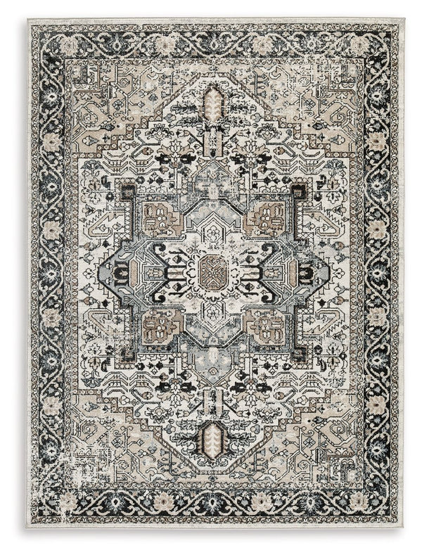 Fill your living space with natural charm and timeless sophistication. With its vintage-inspired medallion pattern, this accent rug can be displayed in a variety of interiors from traditional to boho chic. The meticulously woven construction boasts durabi