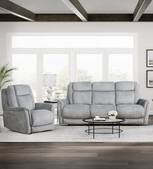 Comfort meets innovation in this inspired Power Reclining Collection. The perfect choice for creating a relaxing environment, this stylish collection features smooth motorized reclining motion and adjustable headrest at just the touch of a button. The zer