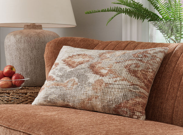  while an almost-abstract ikat design further elevates the look. Itâ€™s a chic way to cozy up your favorite loun