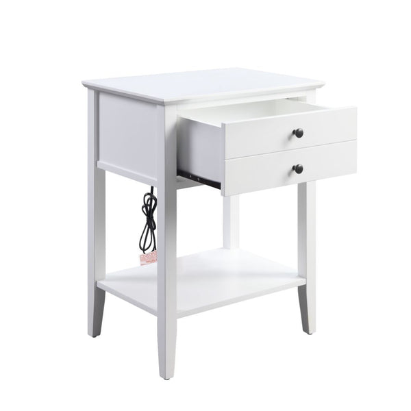  this Grardor side table will serve as a perfect place for your morning mug of coffee. Crafted from manufactured wood