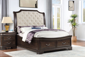 Lyndhurst - 5/0 Queen Bed - Walnut