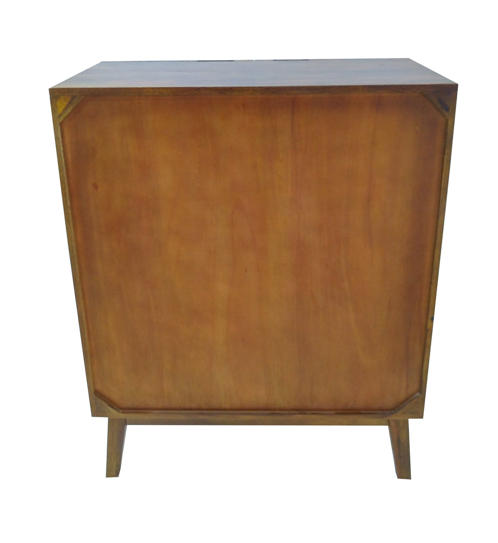 KD Leg, Rectangular Console Table â€¢ Storage: 2 Doors () â€¢ Wooden Case â€¢â€¢ CONSTRUCTION] Wooden Case-Frame: Mango Wood â€¢ Wooden Base & Tapered Legs â€¢ Geometric Engraving â€¢<br/><br/><b>Product Features</b><ul><li>Rectangular Console Table</li><