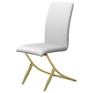 Carmelia - Upholstered Dining Side Chairs (Set of 4) - White