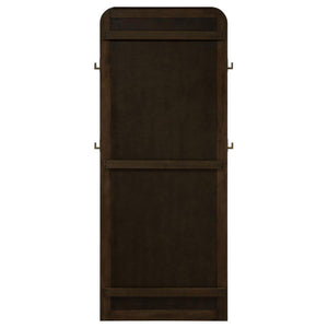 Arini - Cane Weave Full Length Standing Floor Mirror - Sand Wash