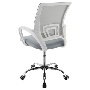 Felton - Upholstered Adjustable Home Office Desk Chair - Gray