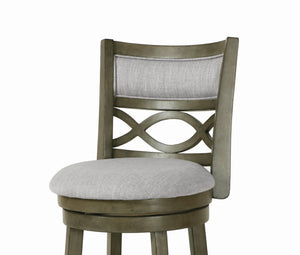 Manchester - Counter Stool - Antique Gray - Fabric