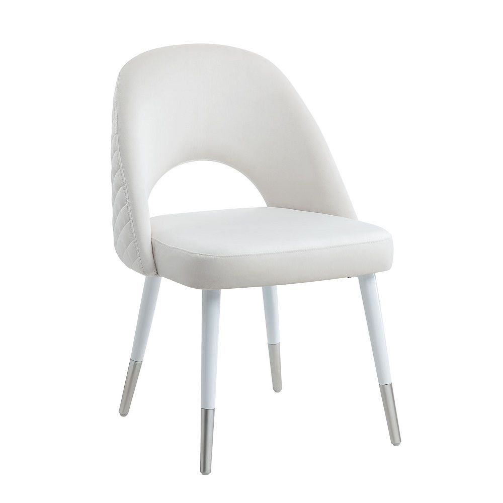 Upholstered Cushion Cushion Thickness: 4-" Hollow Design Chair Back