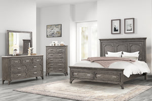  this set promises enduring strength and durability. Its multi-step gray finish enhanc