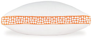 Zephyr 2.0 - White/ Orange - 3-in-1 Pillow