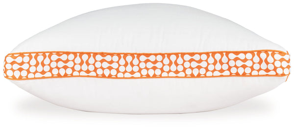 Zephyr 2.0 - White/ Orange - 3-in-1 Pillow