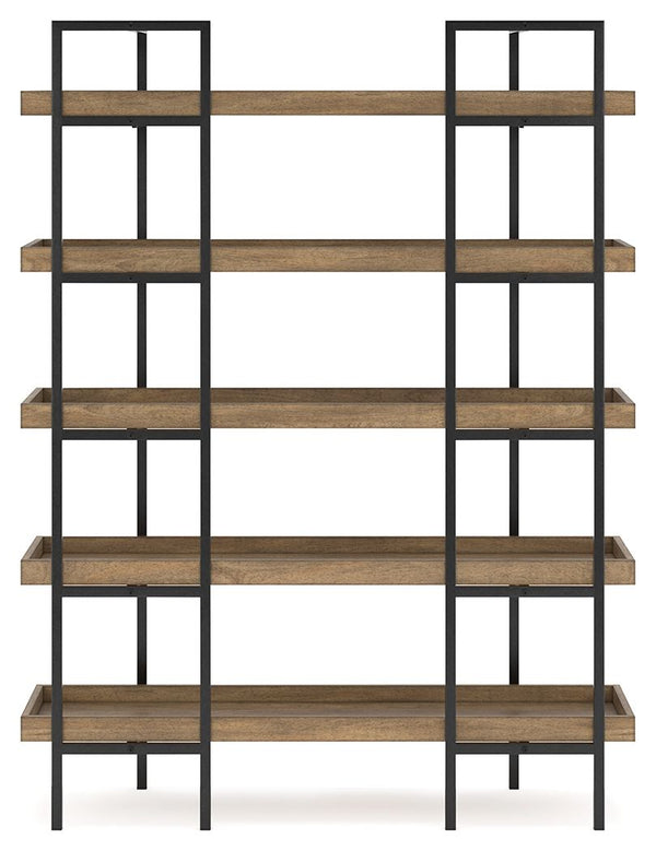 Montia - Light Brown - Bookcase