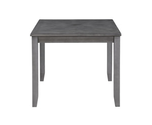 Gia - 5 Piece Rectangle Dining Set (Table & 4 Chairs) - Gray