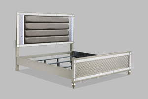  where contemporary chic meets timeless charm. The suite boasts a stunning silver finish