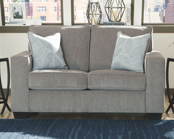  then this striking loveseat is the answer. Sporting clean lines and sleek track arms
