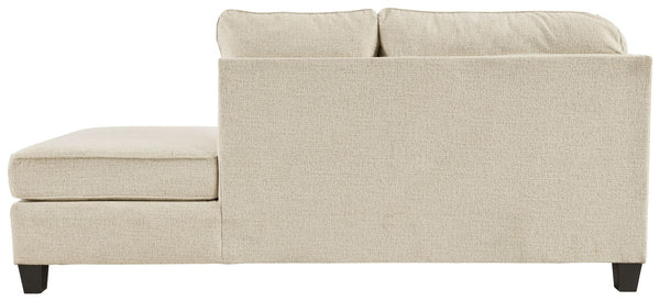 Abinger - Natural - Right Arm Facing Corner Chaise 2 Pc Sectional