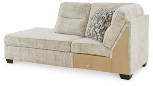 This left-arm facing corner chaise is made with polyester upholstery. Pairs with other items in the series to make a sectional.<br><br><b>Additional Dimensions</b><br><ul><li>Arm height: 27-"</li><li>Seat depth: 72-"</li><li>Seat height: 20-"</li><li>Top 