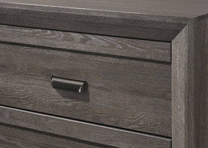Adelaide - King 5 Piece Bedroom Set - Gray