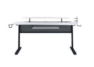 Vildre - Gaming Table - Black & White Finish