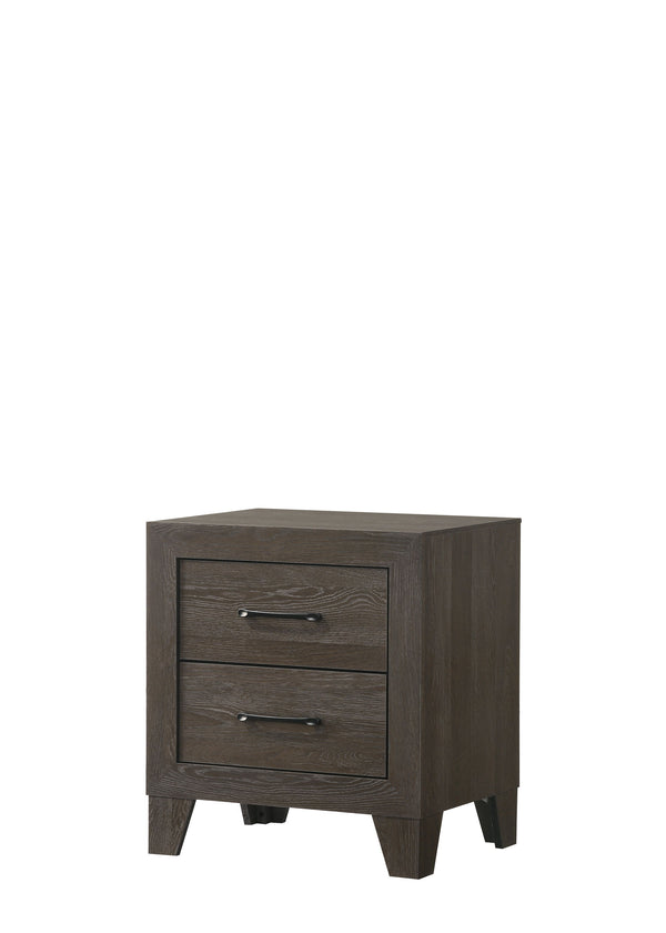 Hopkins - Queen 5 Piece Bedroom Set - Slate Oak
