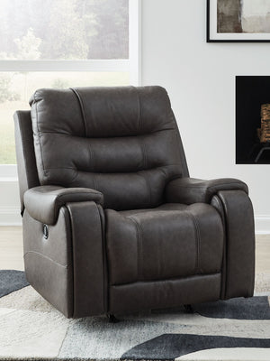  supple upholstery has the look of timeless leather at a price you can afford. The generous seat and tall back are specially crafted to provide extra support