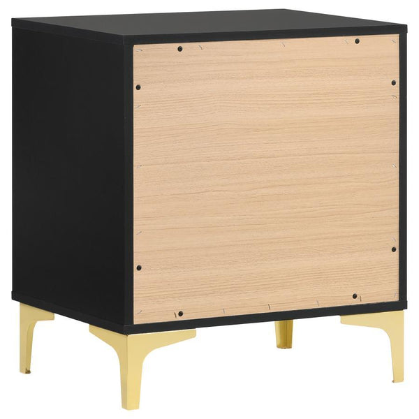  clean aesthetic. Two spacious drawers invite you to keep pajamas