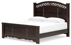 Glosmount - Two-tone - King Poster Bed