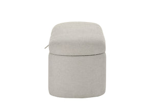 Philipa - Storage Bench - Oatmeal Tweed