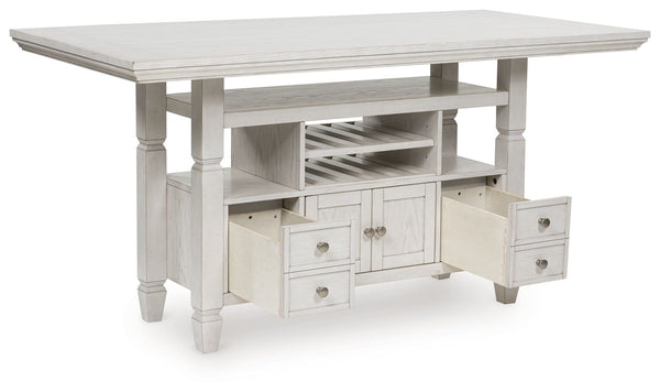 Robbinsdale - Antique White - Counter Height Dining Table