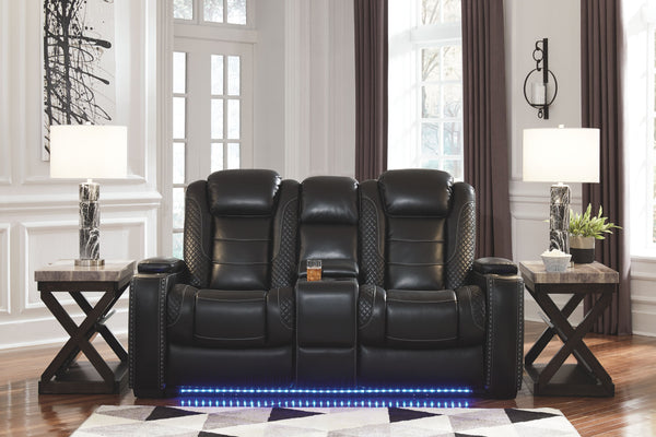  for a richly tailored aesthetic that gives you plenty of reasons to celebrate. Sumptuously padded cushions and dramatic midnight black faux leather uph