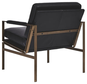 Puckman - Black - Accent Chair