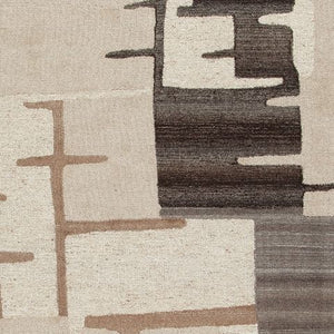 Kencher - Beige / Brown - Medium Rug