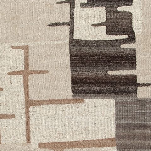 Kencher - Beige / Brown - Medium Rug