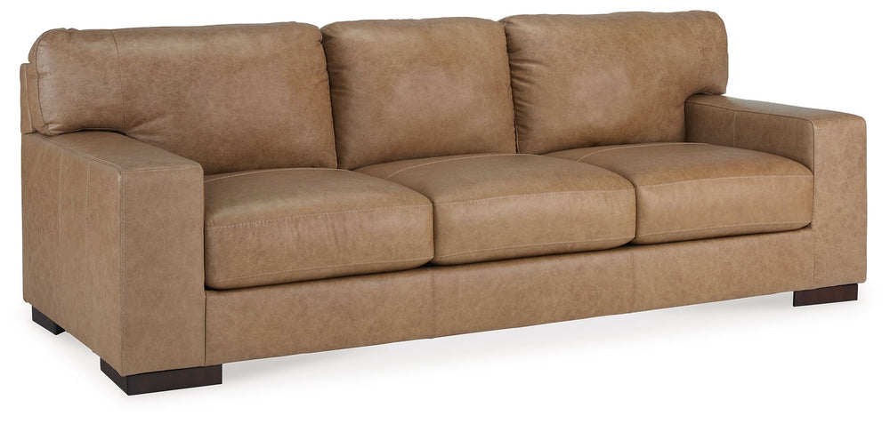 Premium in every aspect, this living room set is crafted with elevated comfort in mind. Every detail, including the supple combination leather and faux leather upholstery, has been designed and refined to look and feel luxurious. It-'s sure to be a rich a