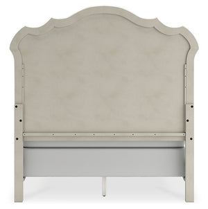 Arlendyne - Antique White - Queen Upholstered Bed