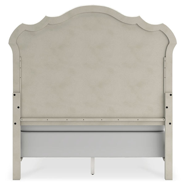 Arlendyne - Antique White - Queen Upholstered Bed